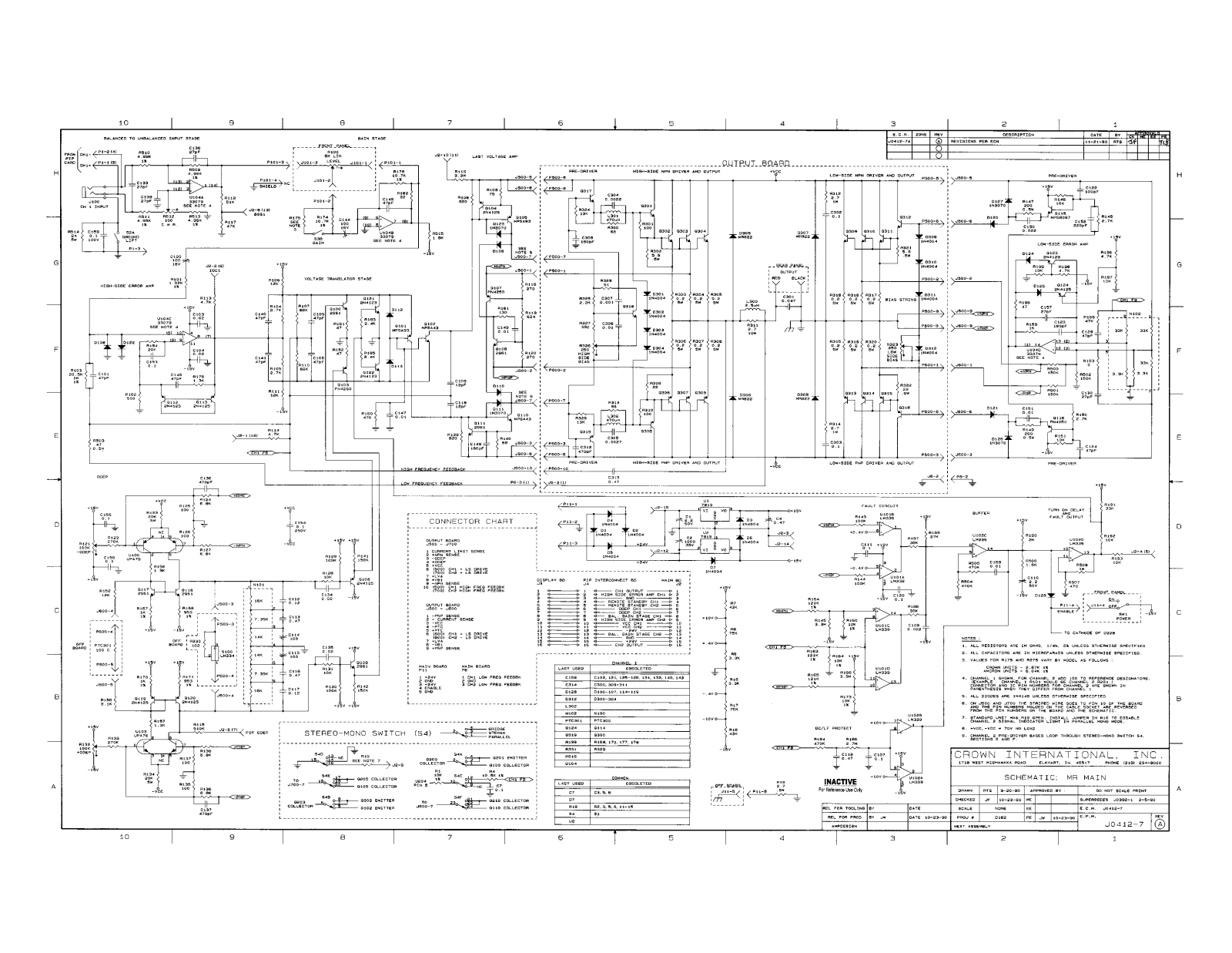 Crown MR Schematic