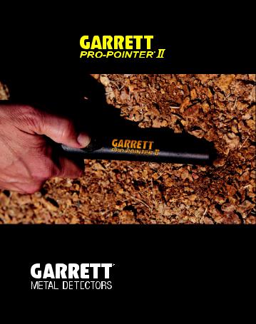 Garrett 1166050, Pro-Pointer II User guide