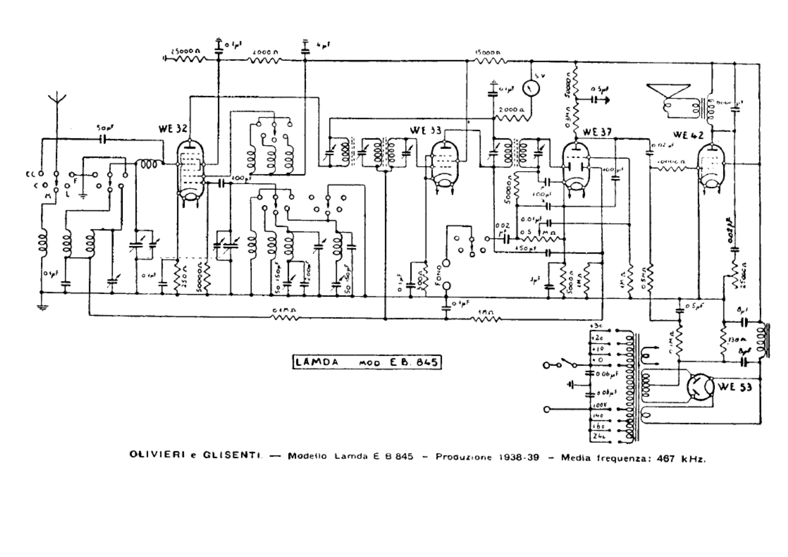 Lambda eb845 schematic