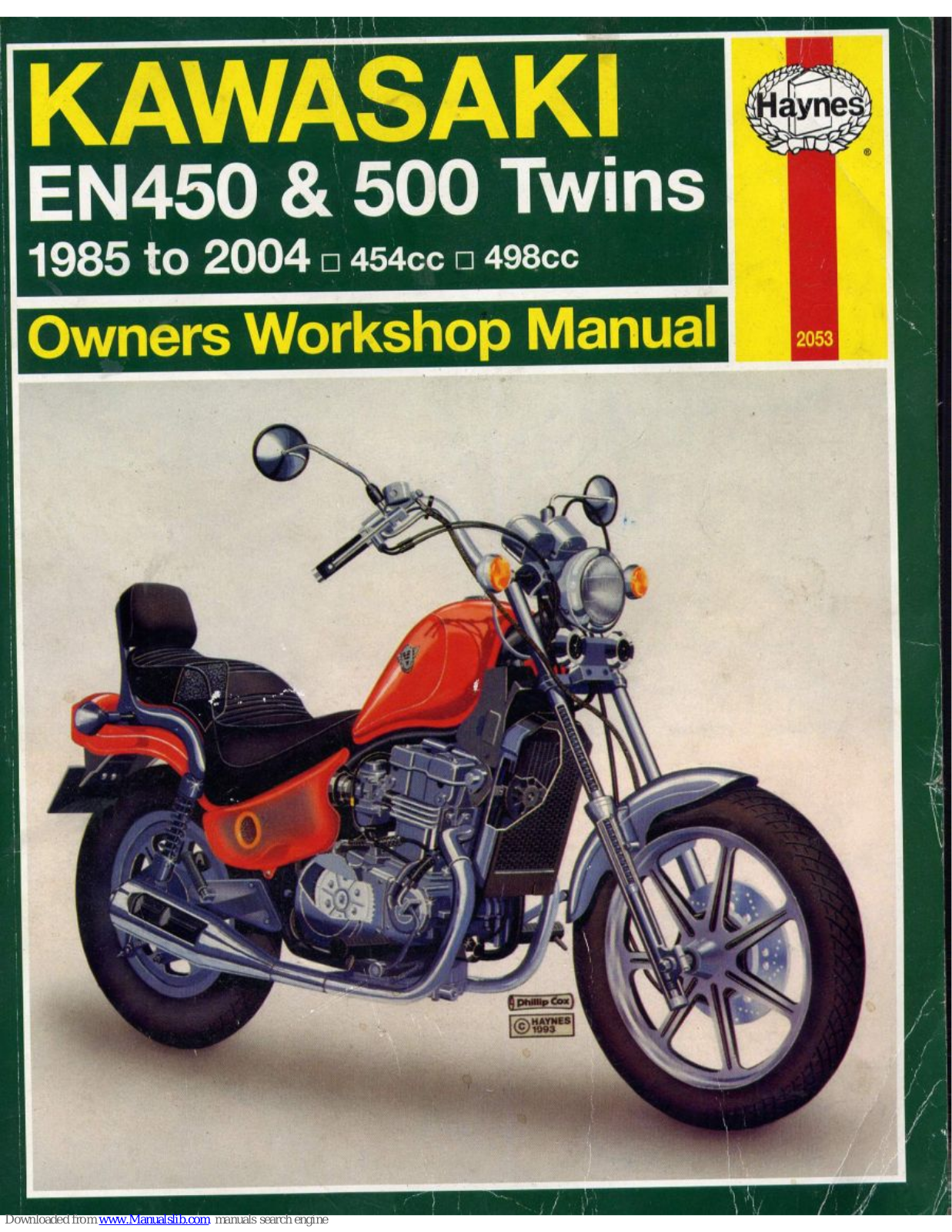Kawasaki EN450 Twins, EN500 Twins Workshop Manual