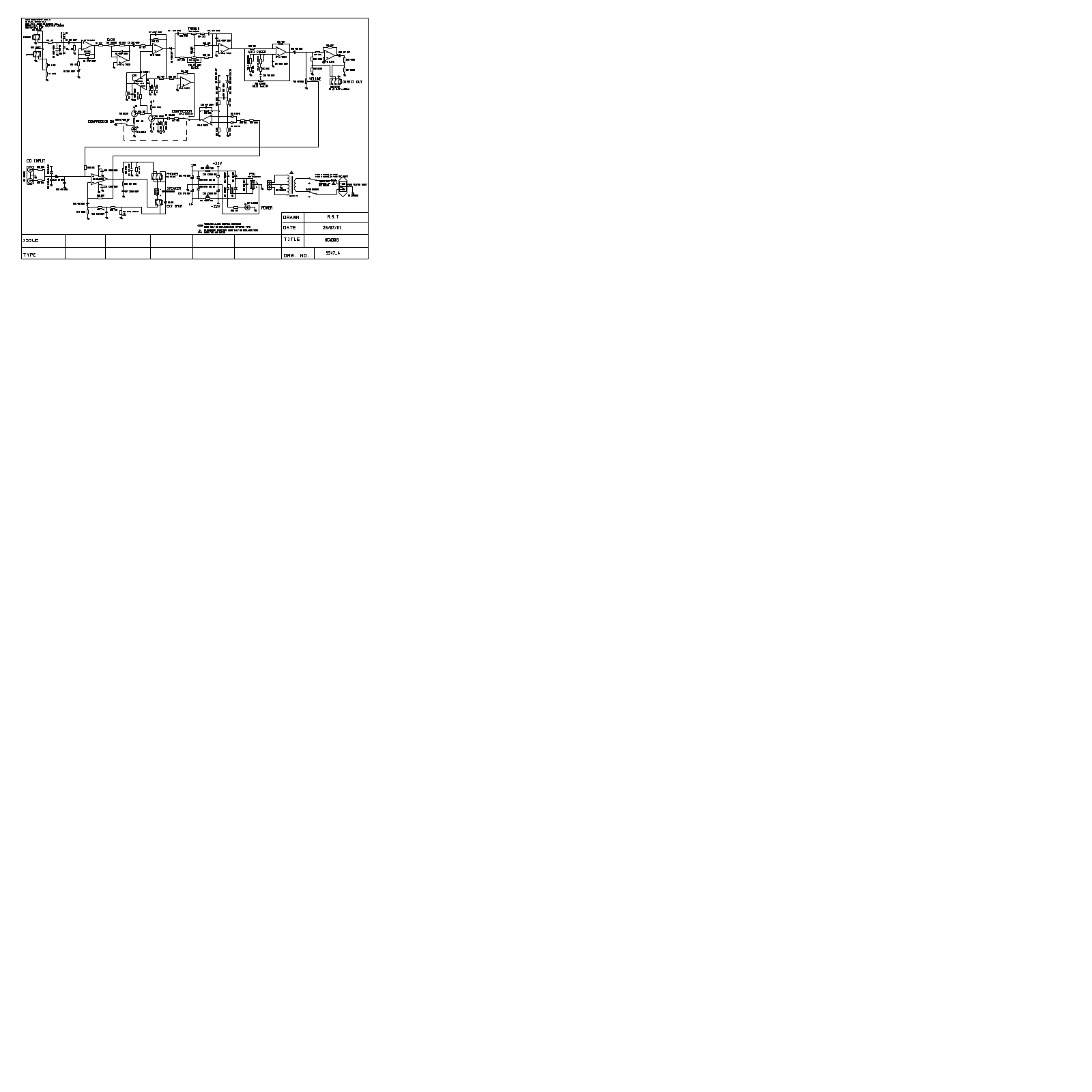 Laney HCM30B-CH Schematic