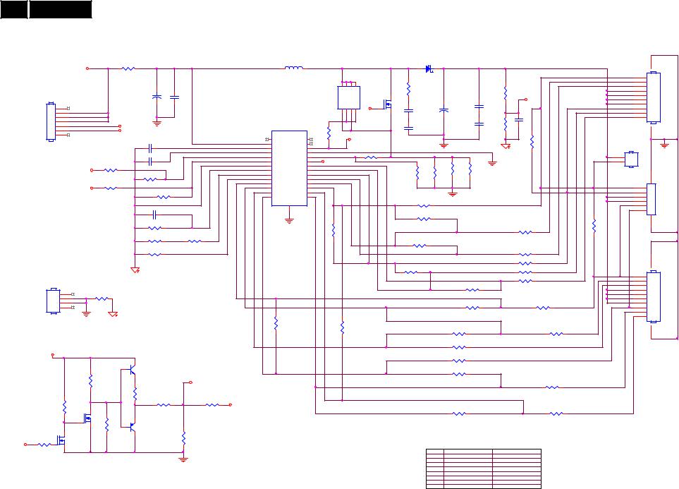 Philips 201B2CB/75 Schematic