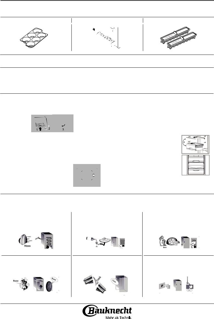 BAUKNECHT KGN 186 A2+ IO Daily Reference Guide