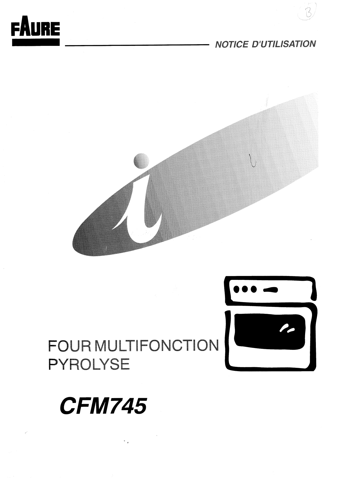 FAURE CFM 745, CFM745M User Manual