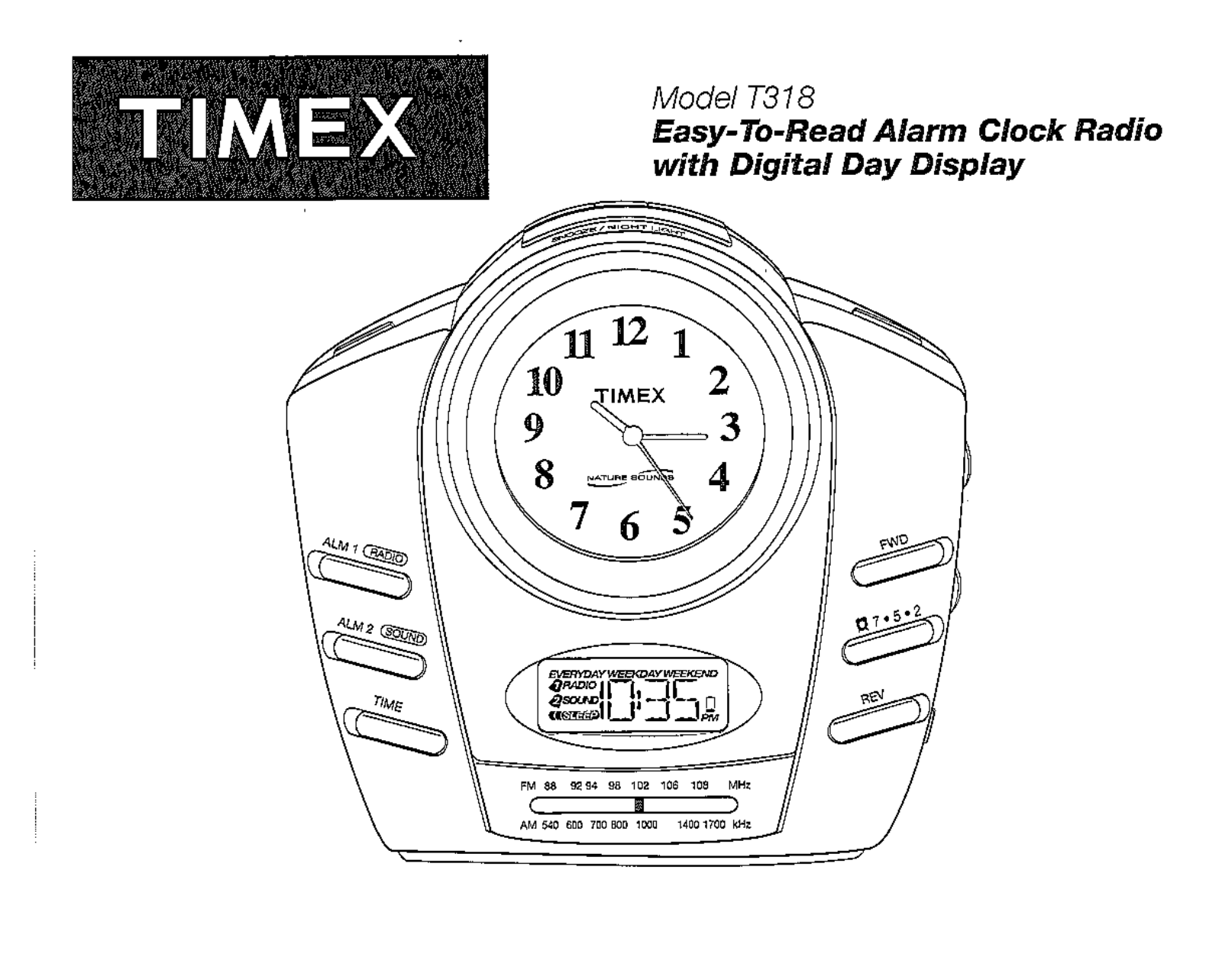 Timex T318 Owner Manual