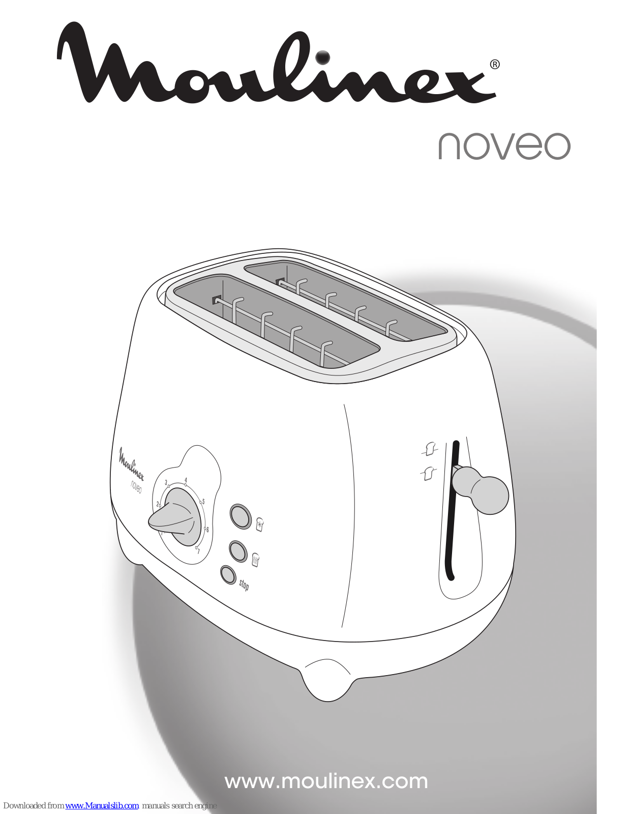 Moulinex noveo Instructions Manual