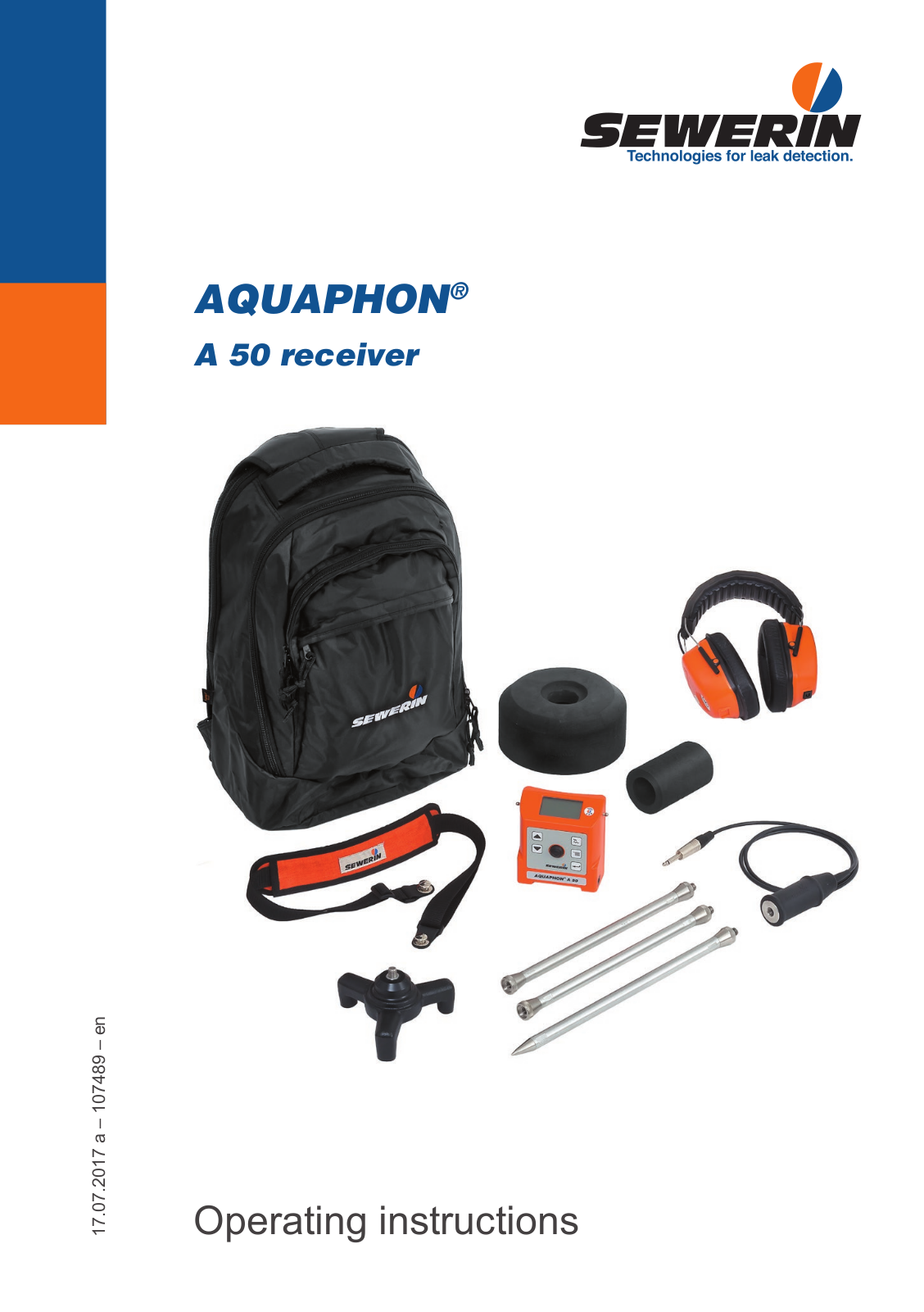 sewerin AQUAPHON A 50 Operating Instructions Manual