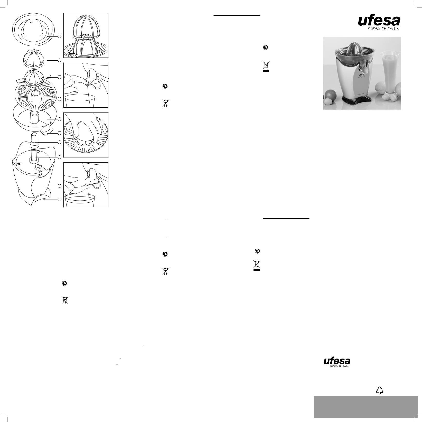Ufesa EX4940 User Manual