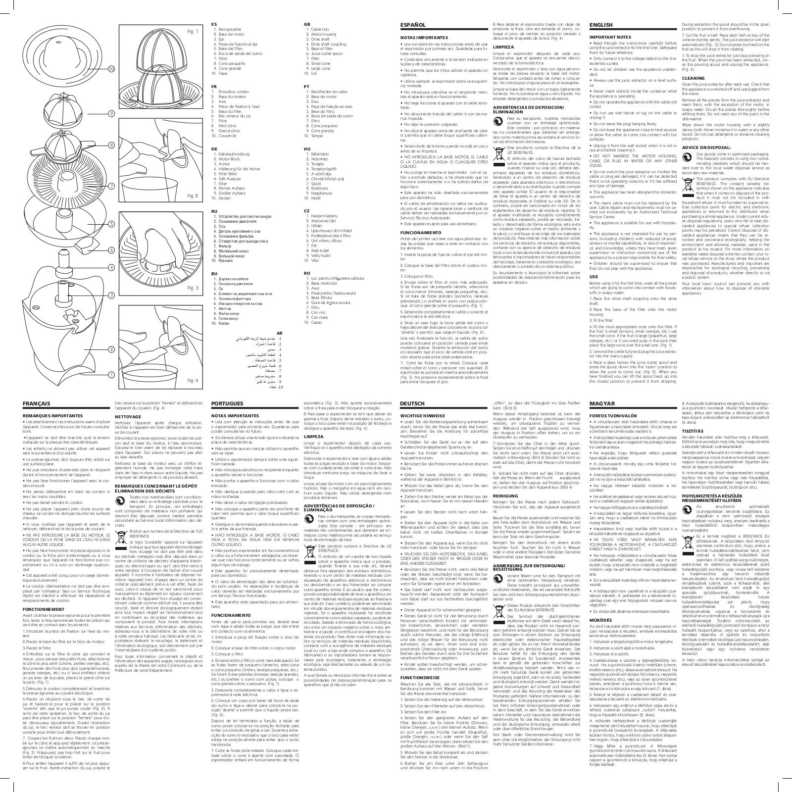 Ufesa EX4940 User Manual