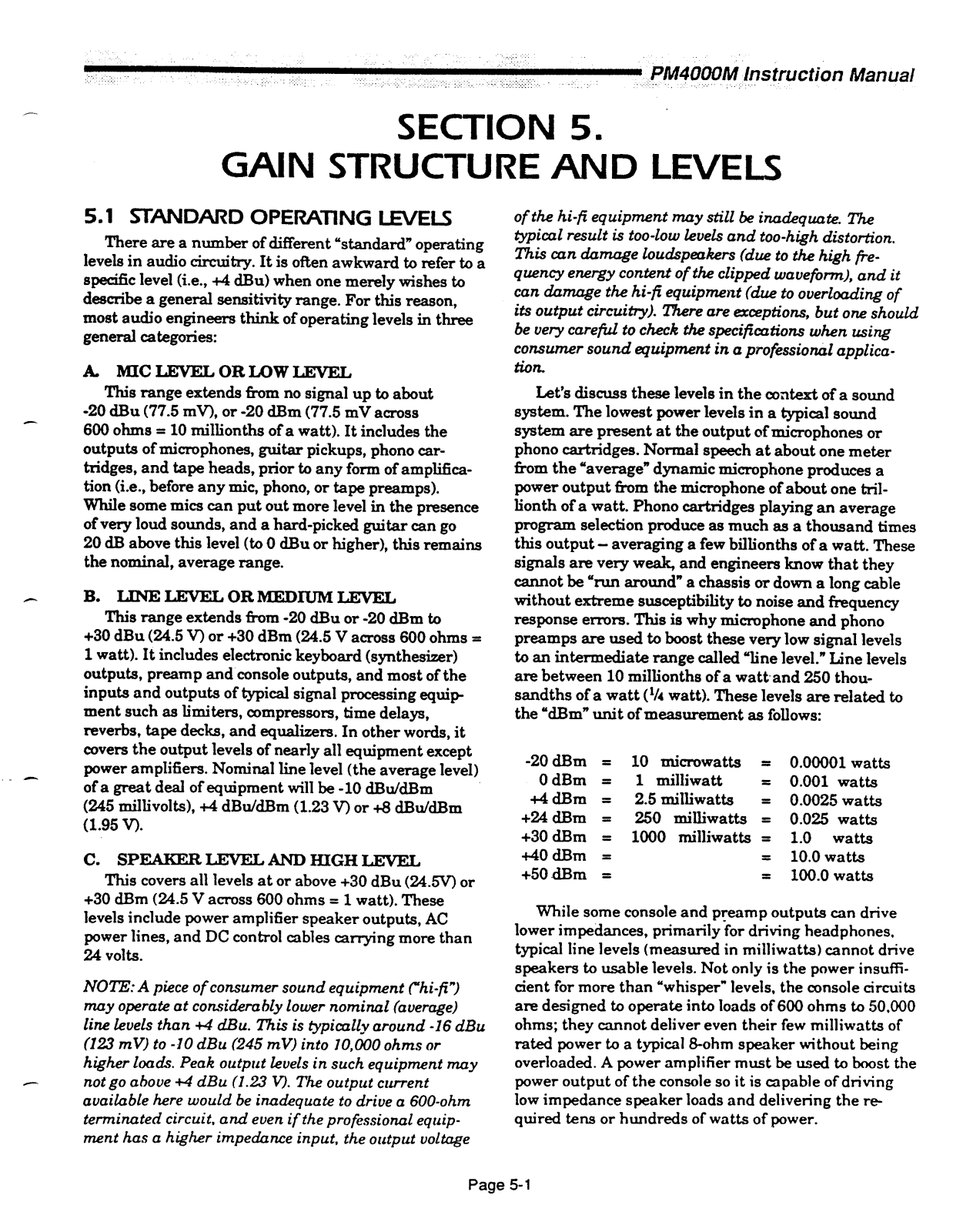 Yamaha PM4000ME User Manual