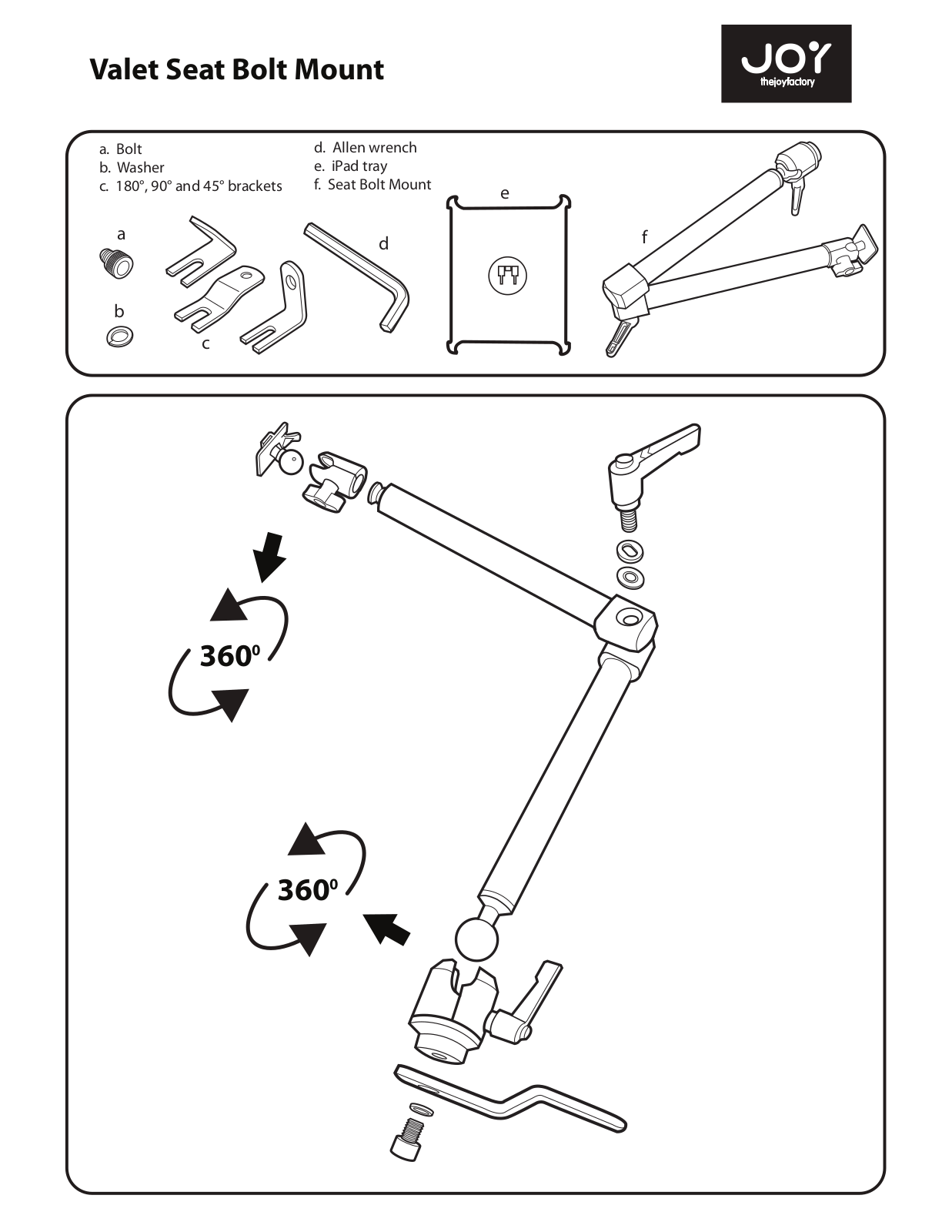 The Joy Factory AAB10 User Manual