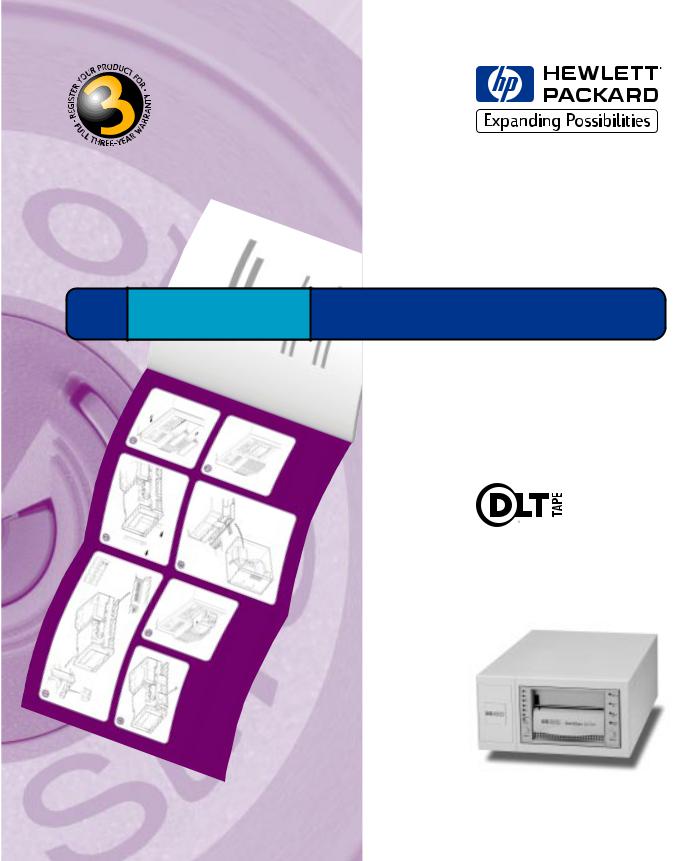 Hp SURESTORE DLT 40, SURESTORE DLT 80, SURESTORE DLT 70 User Manual