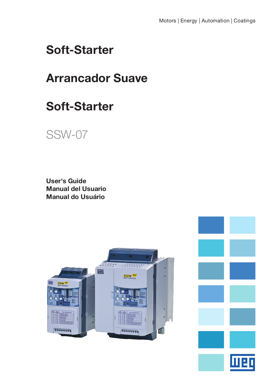 WEG Electric SSW07 User Guide