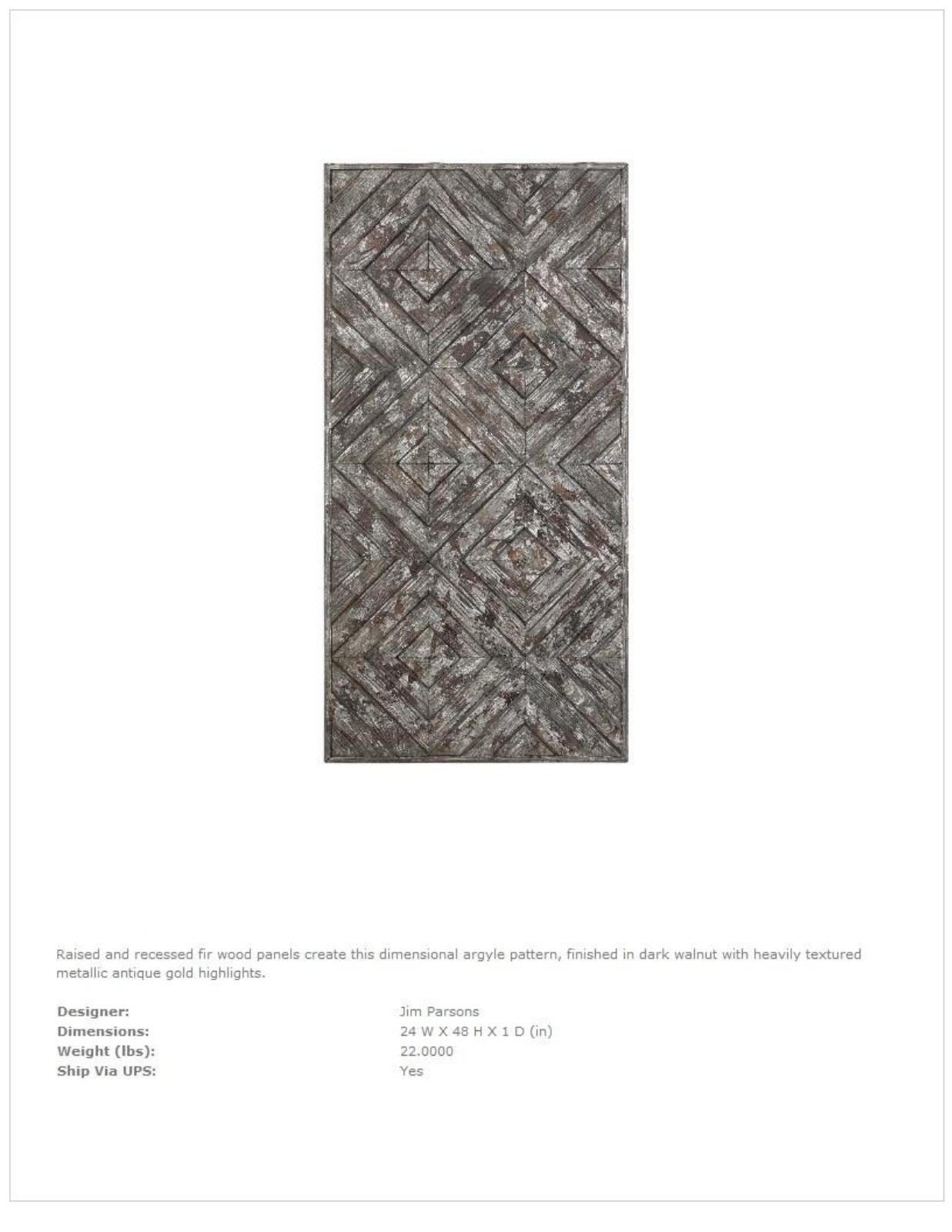 Foundry Select W003347468 Specifications - ManualMachine.com