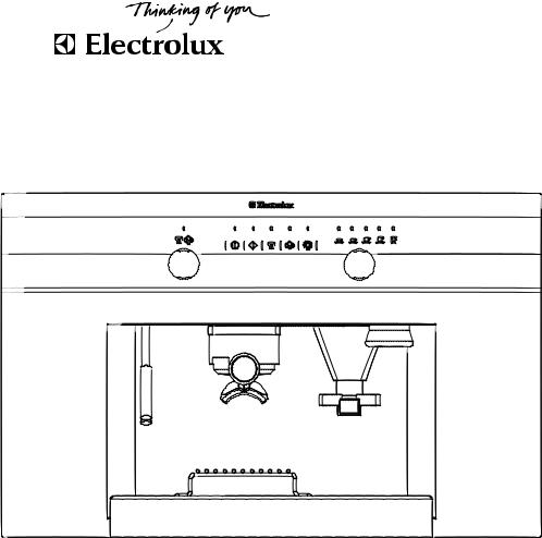 ELECTROLUX EBA60010X User Manual