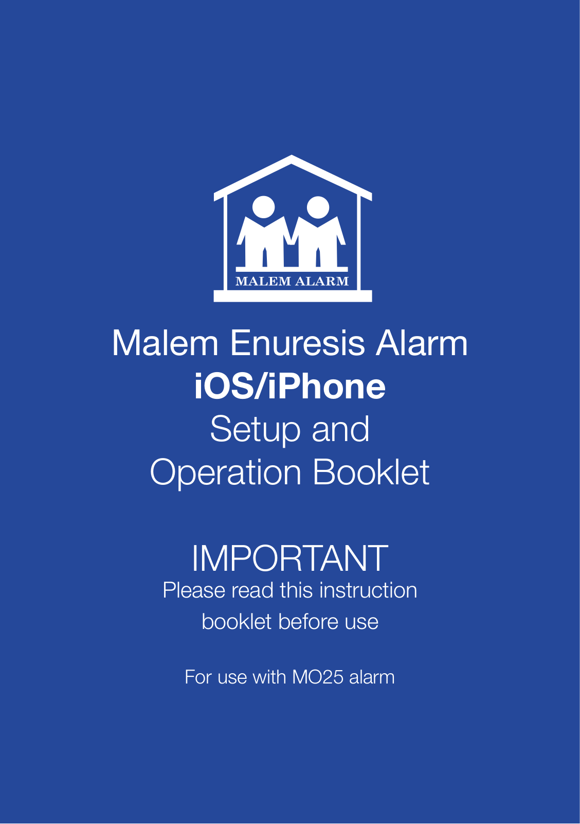 Malem MO25 Setup And Operation Booklet - ManualMachine.com