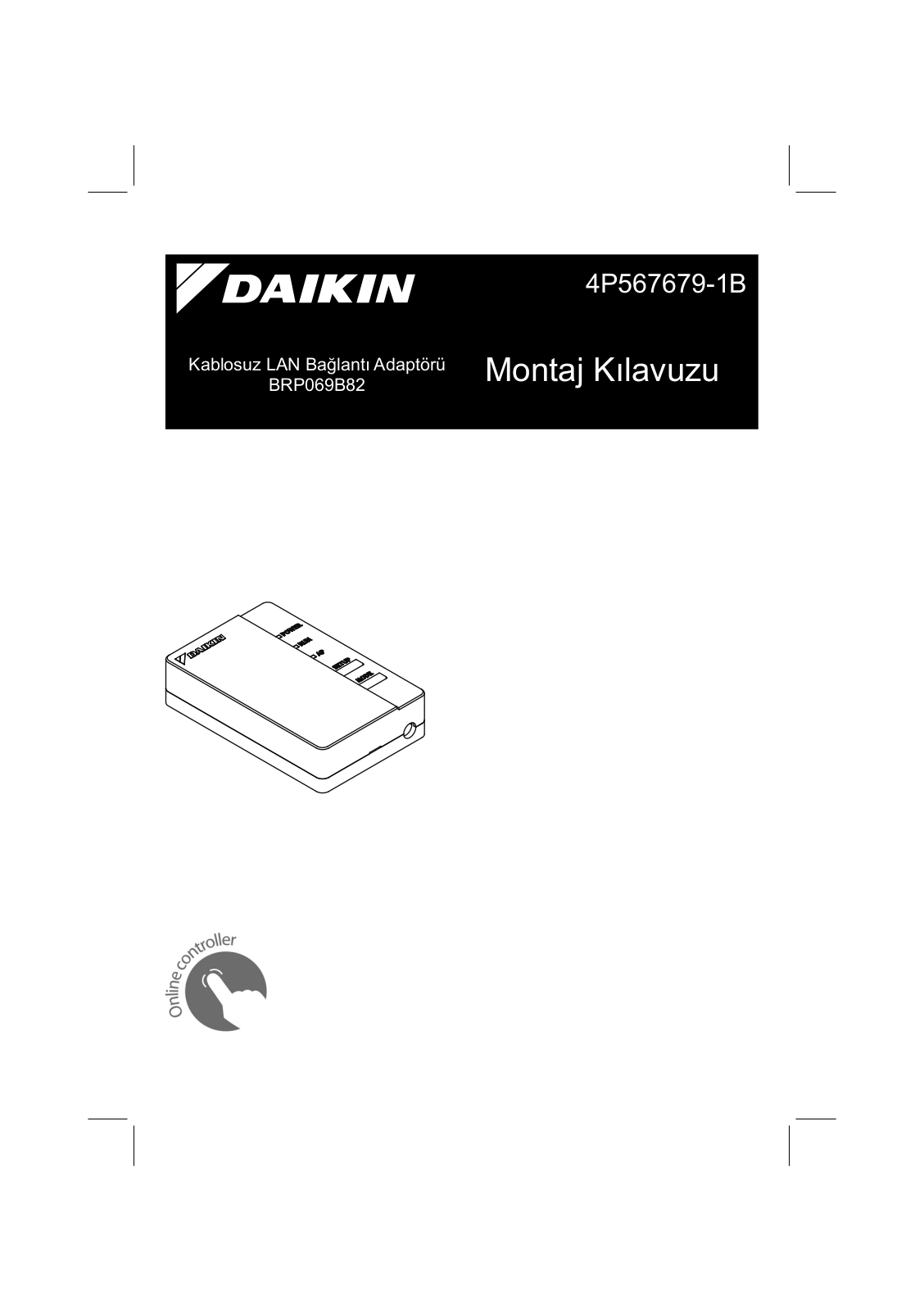 Daikin BRP069B82 Installation manuals