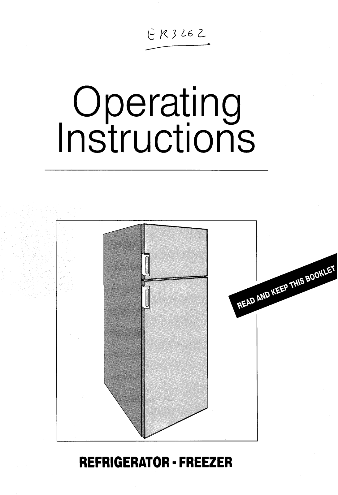 AEG-Electrolux ER3262 User Manual