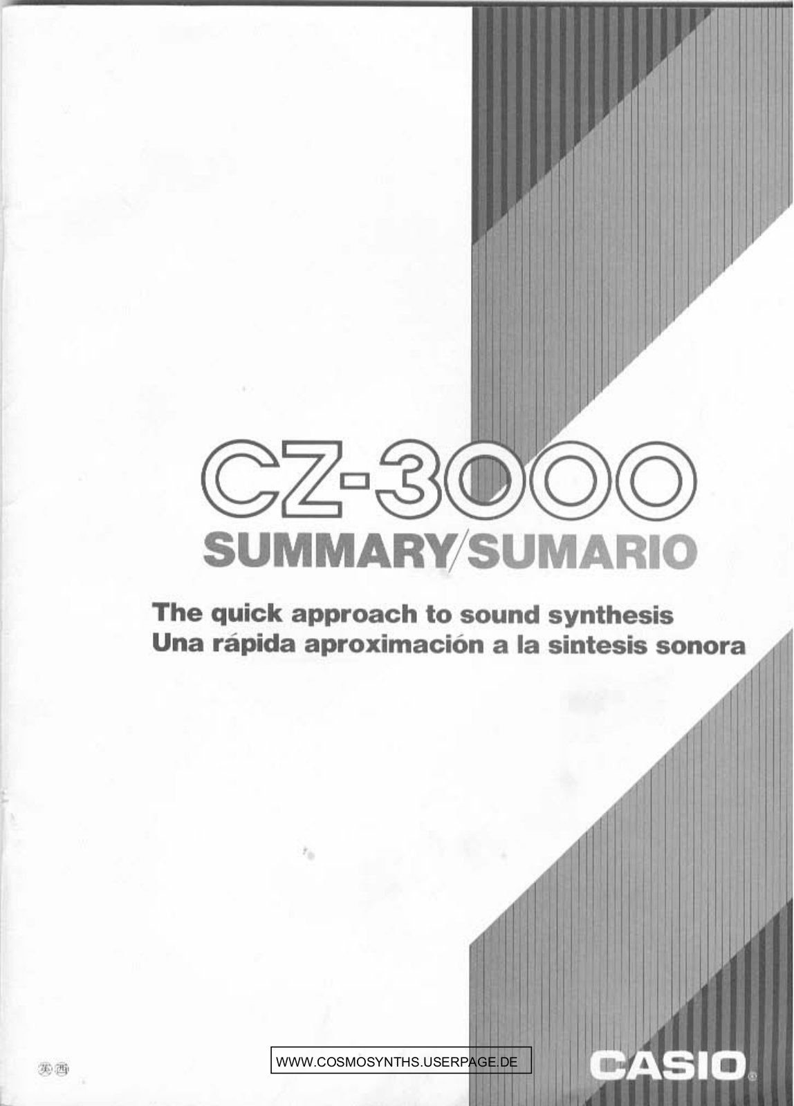 Casio CZ-3000 Summary