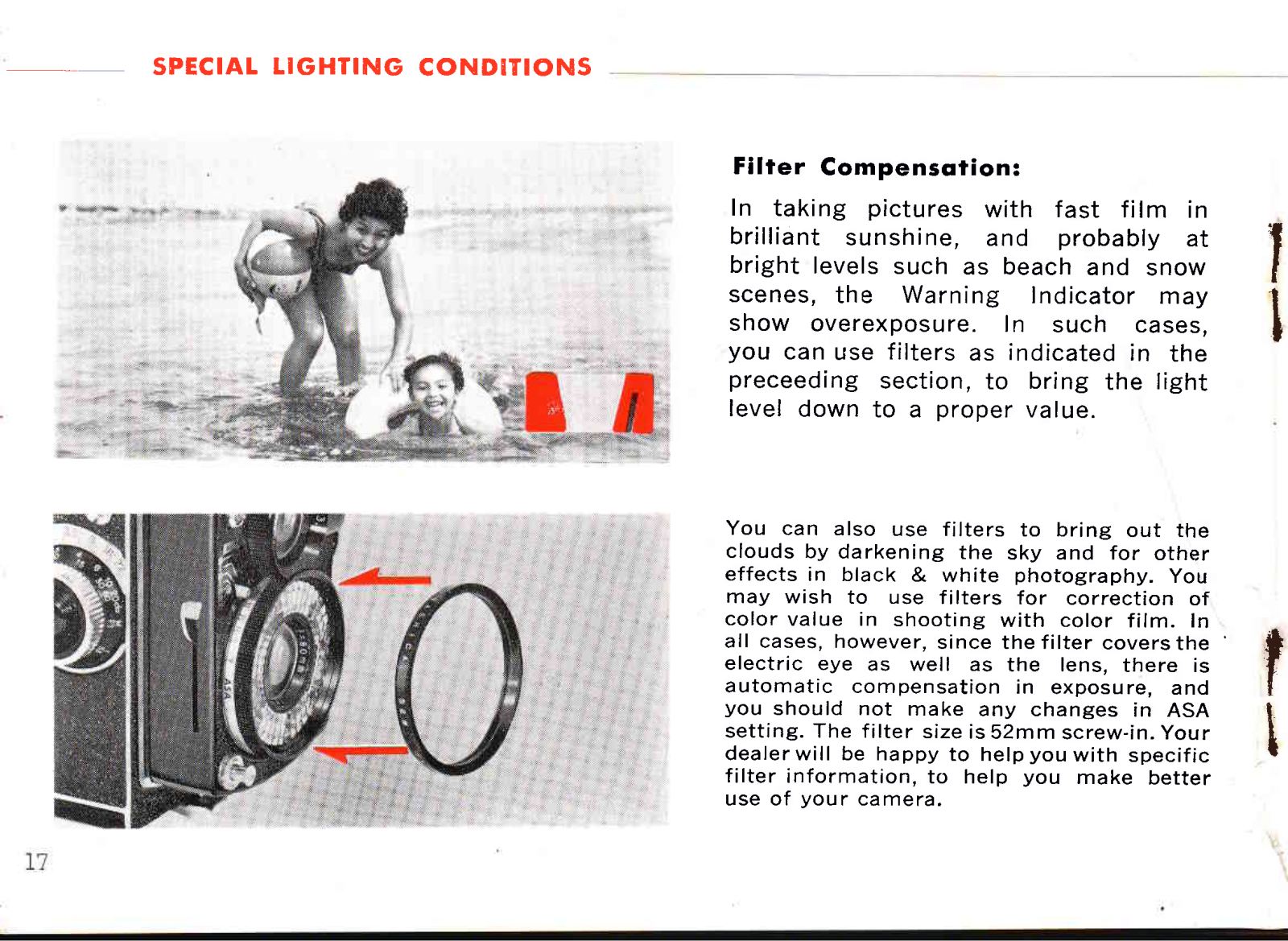 Yashica E-2 Instruction Manual