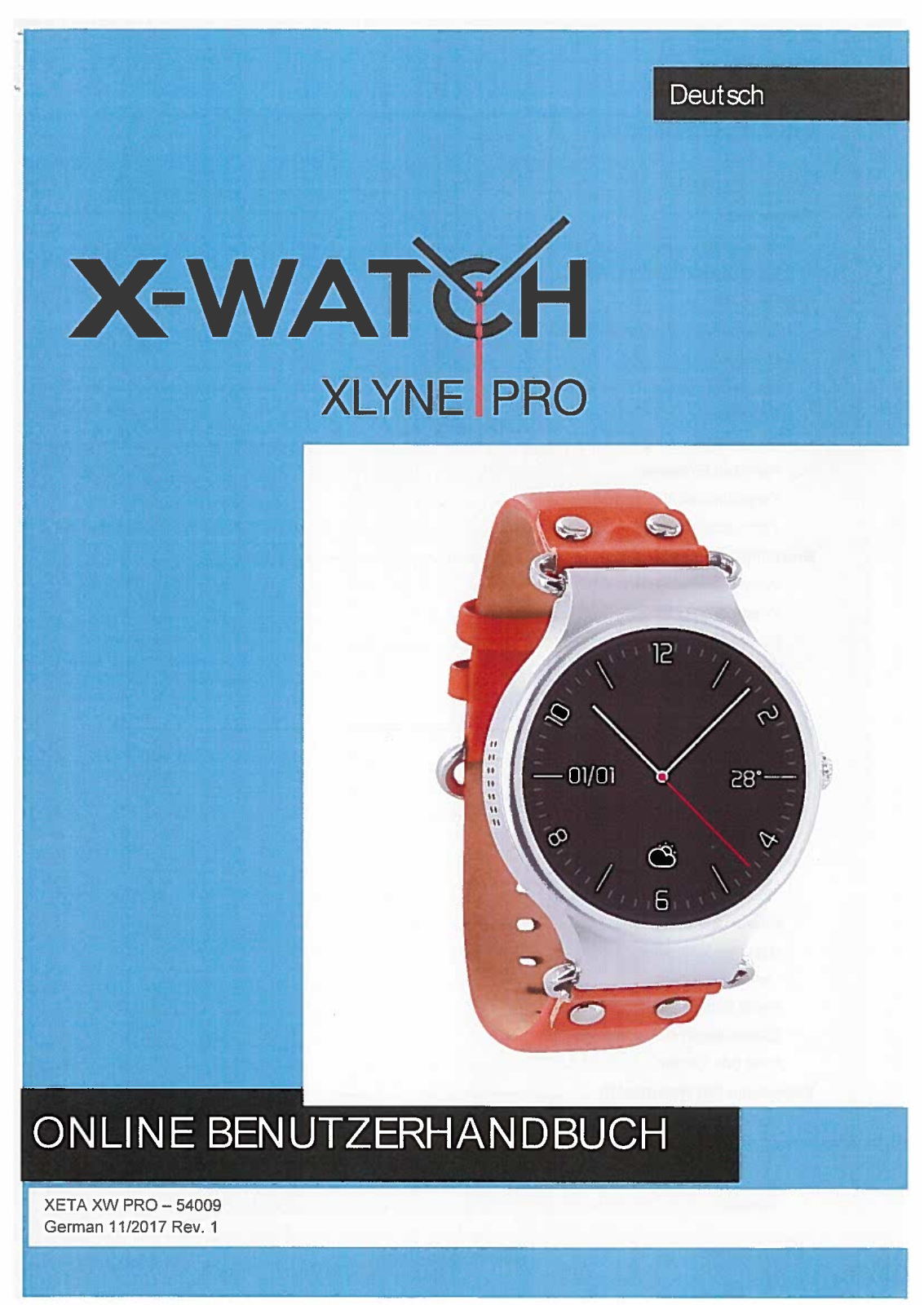 X-WATCH XETA WW pro USER MANUAL