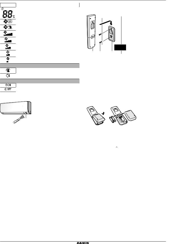 Daikin ATXP20L2V1B, ATXP25L2V1B, ATXP35L2V1B User reference guide