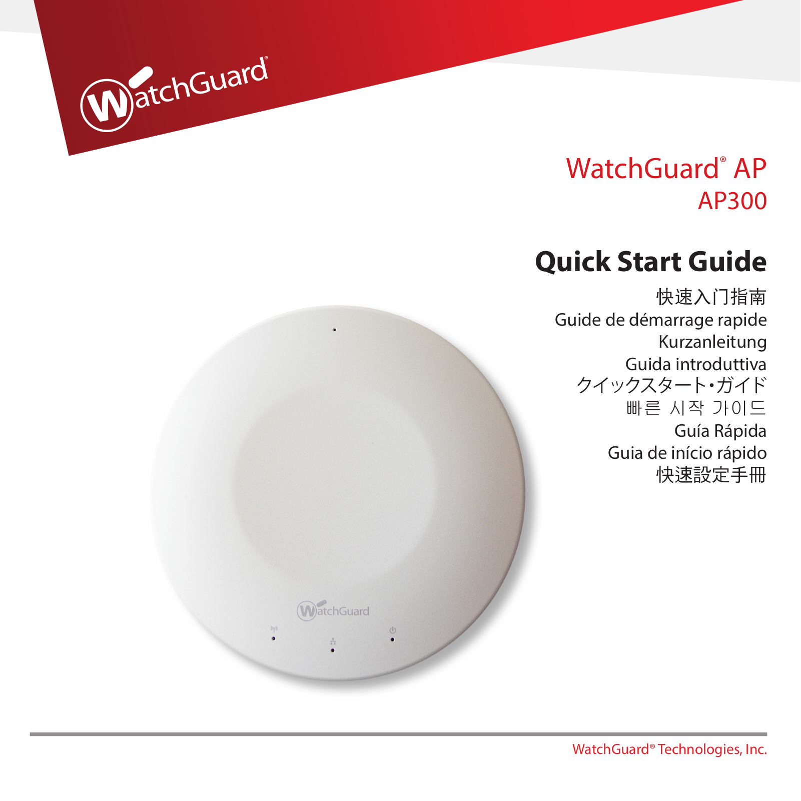 WatchGuard Technologies AP300 User Manual