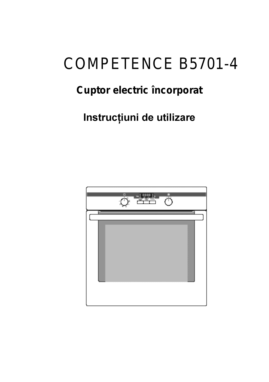 AEG COMPETENCE B5701-4 User Manual