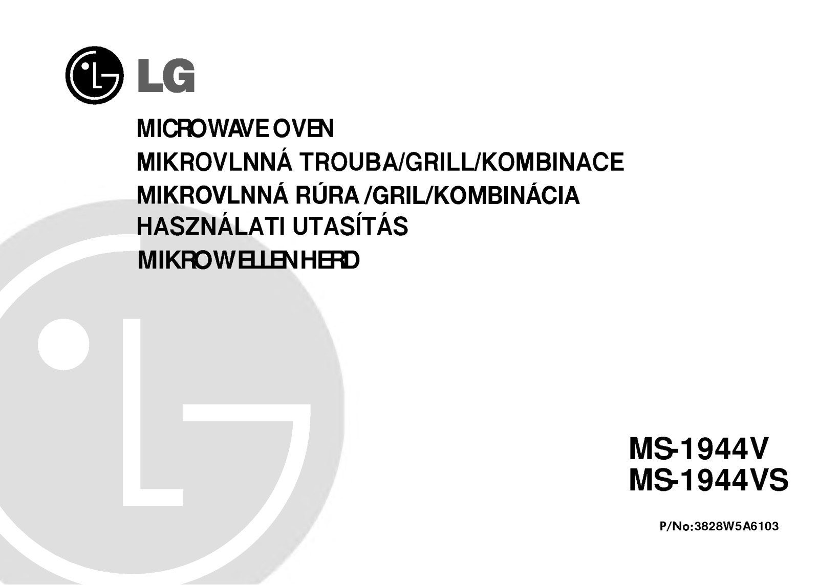 Lg MS-1944VS, MS-1944V User Manual