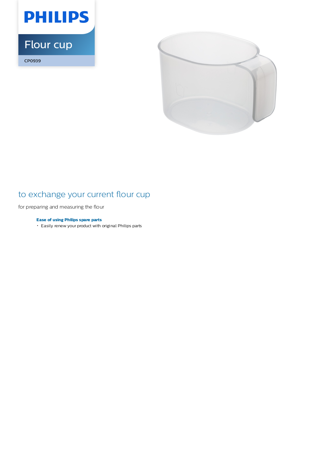 Philips CP0939/01 leaflet - ManualMachine.com