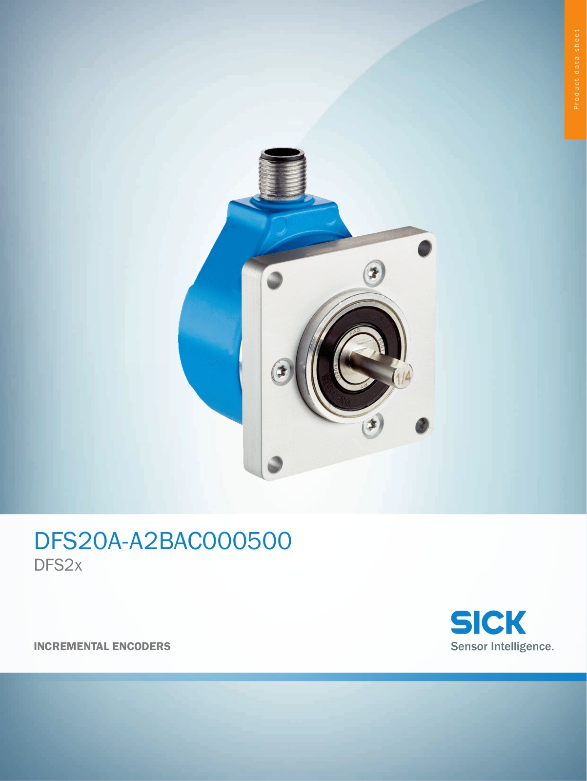 Sick DFS20A-A2BAC000500 Data Sheet