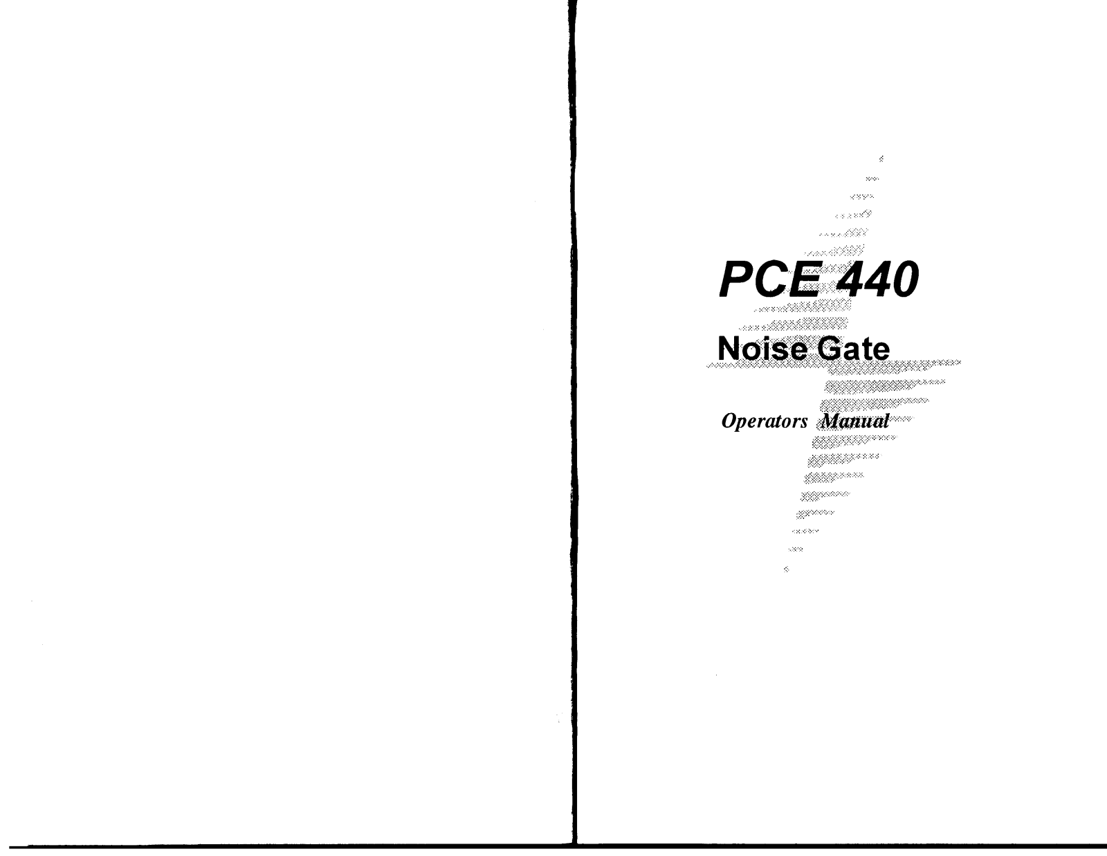 Precision Power PCE-440 Owners Manual