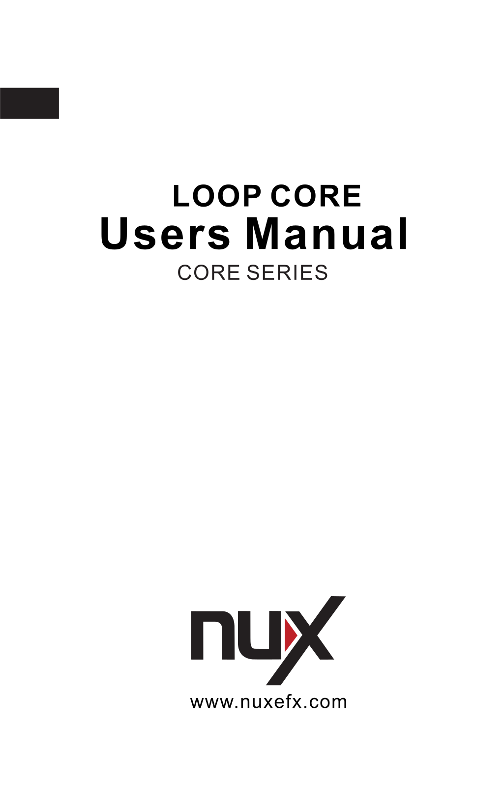 Nux Loop Core Owner’s Manual