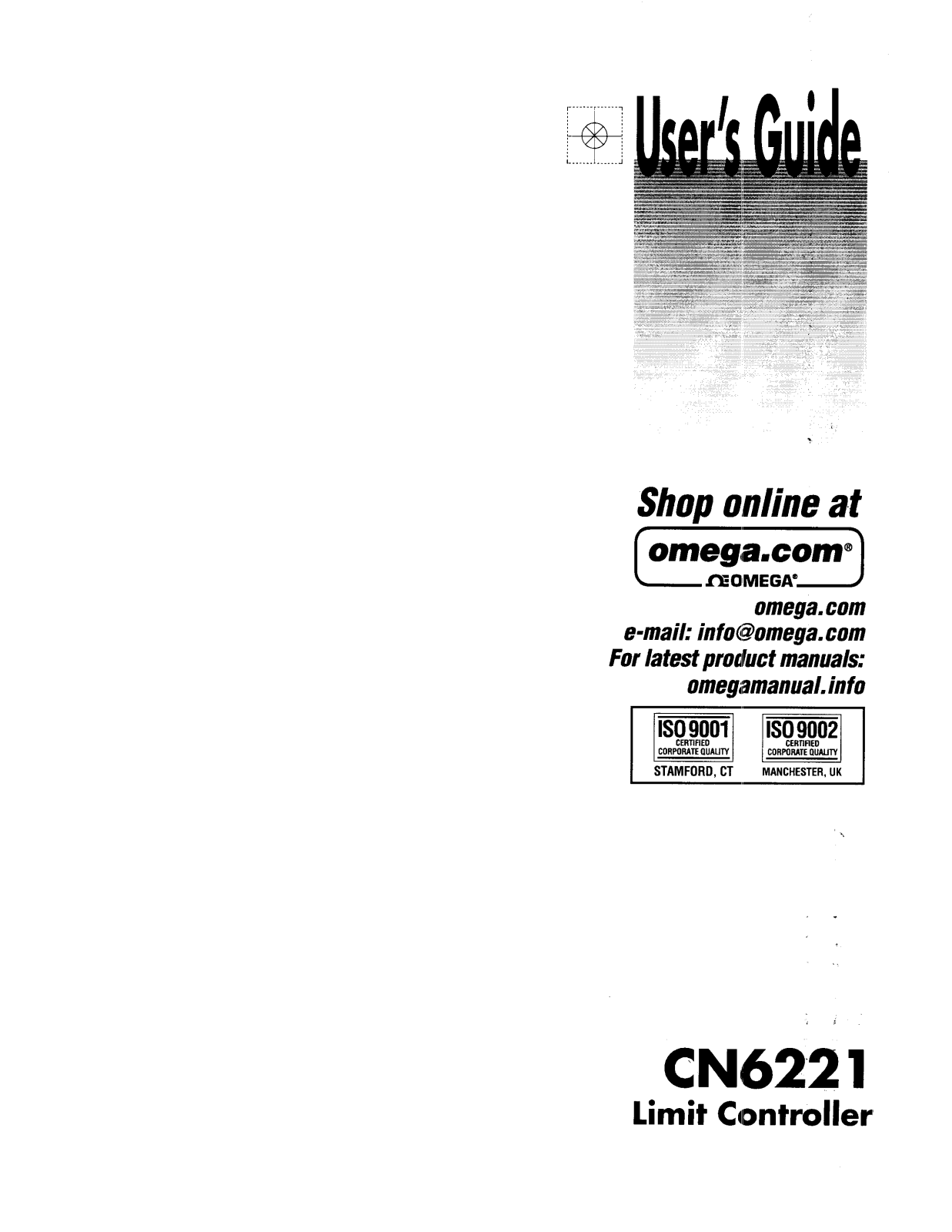 Omega Products CN6221 Installation  Manual