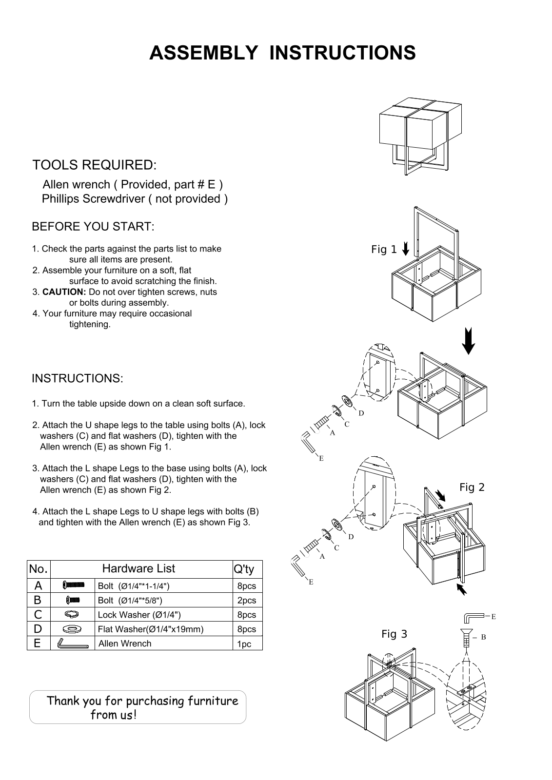 Foundry Select FNDS3694 Assembly Instructions - ManualMachine.com