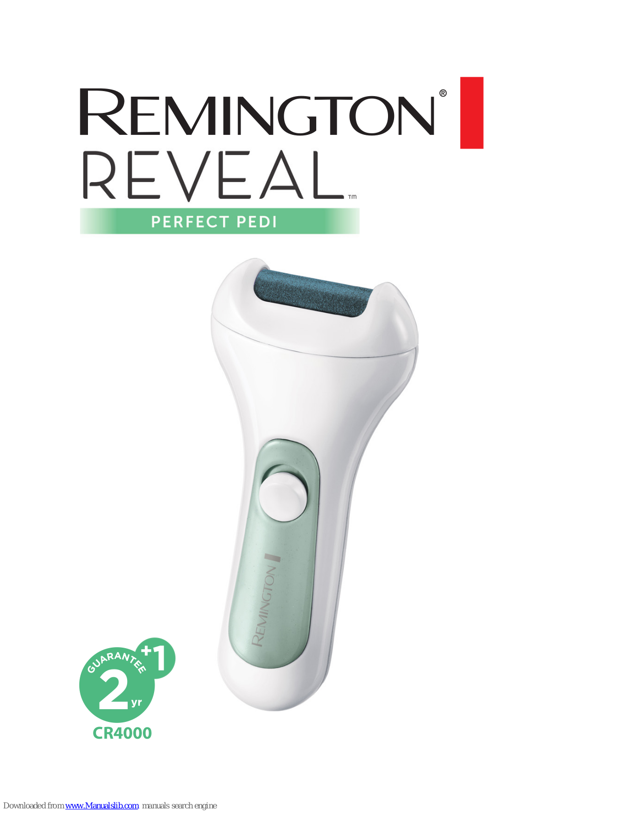 Remington Reveal Perfect Pedi CR4000 User Manual