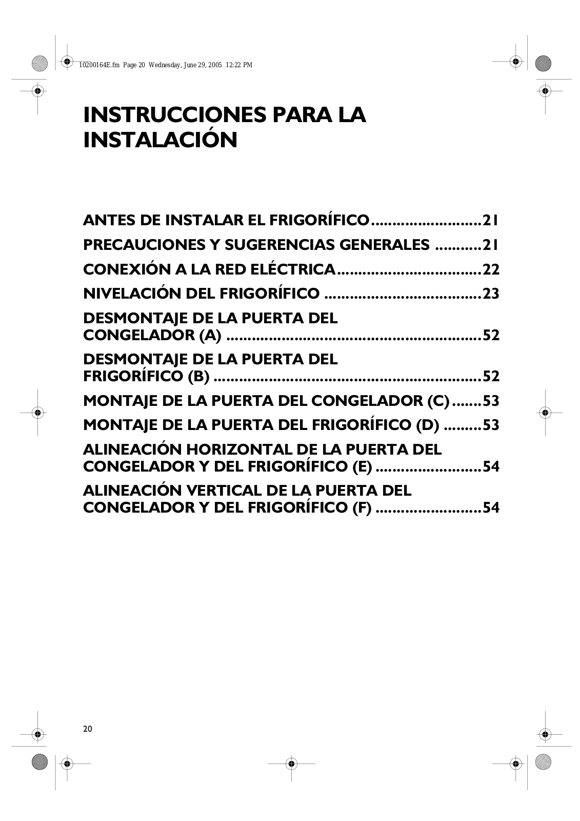 Whirlpool S20E RWW1V-A/G, S20E RAA1V-A/G, GC2027PEKB INSTRUCTION FOR USE