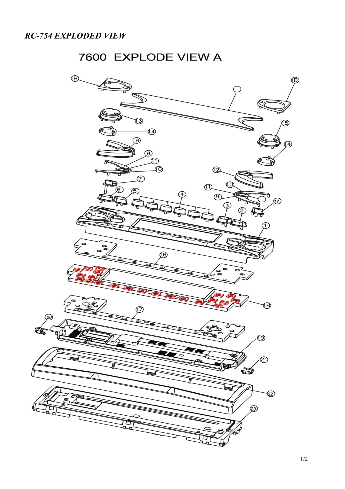 Rolsen RC754 DRAWING - ManualMachine.com