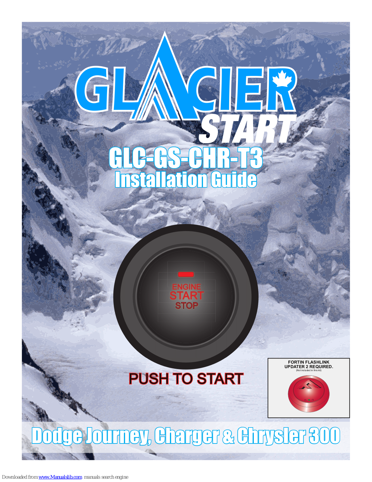 Glacier GLC-GS-CHR-T3 Installation Manual