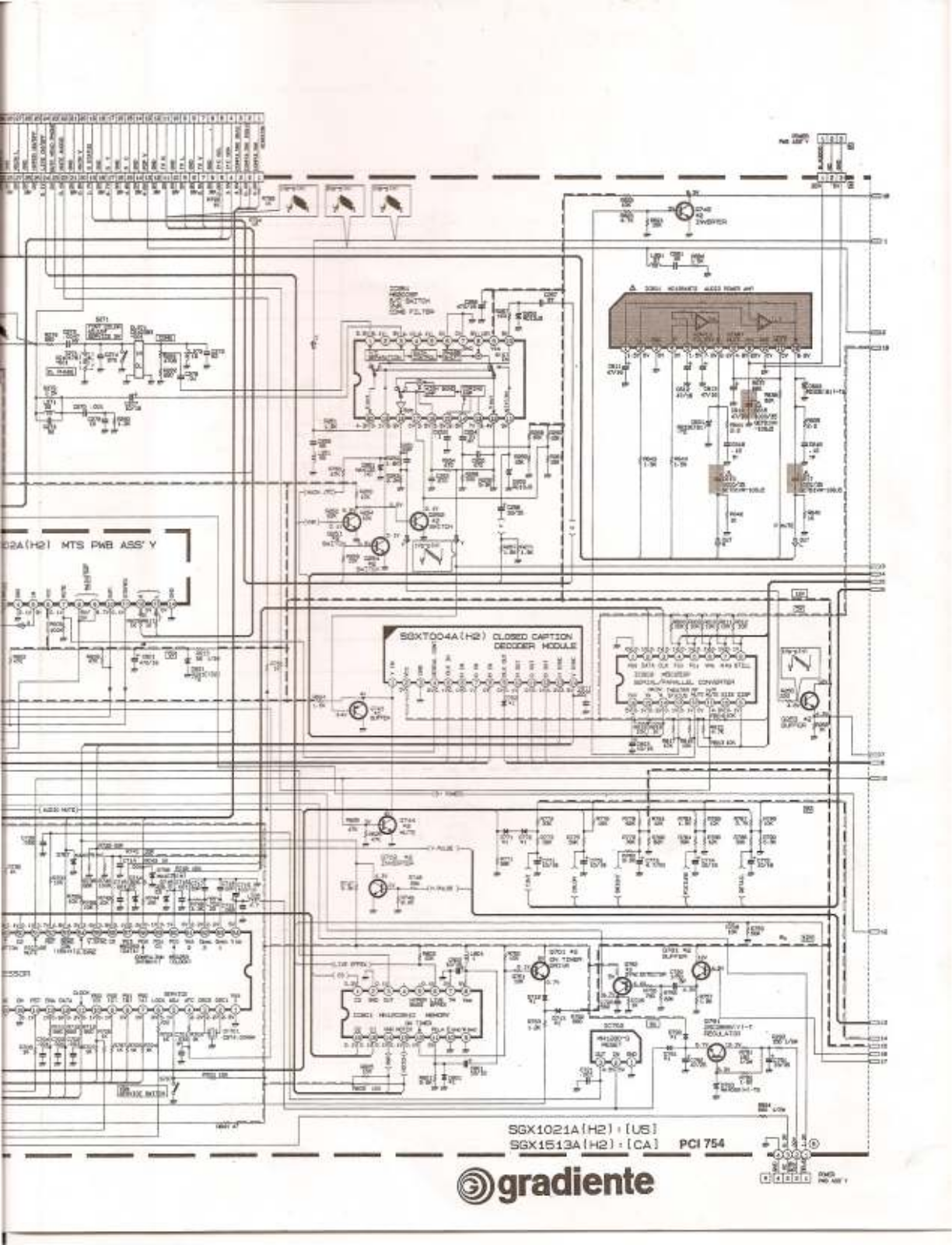 Gradiente TV HRM-29PS, HRM 29PS Schematic