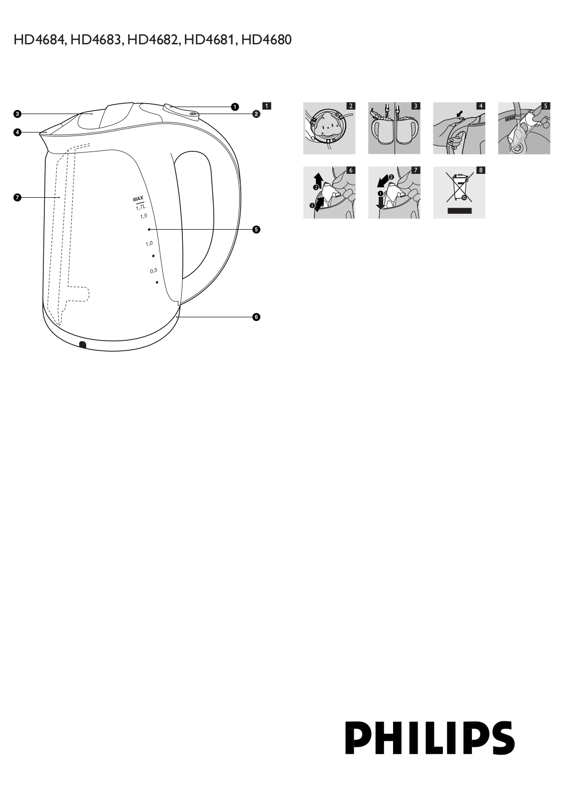 PHILIPS HD4682 User Manual