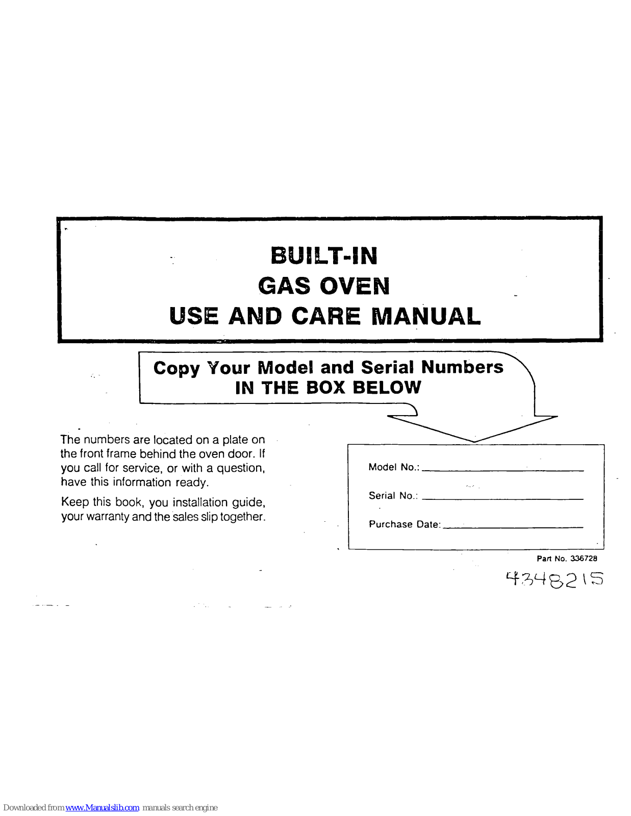 Roper B4607B0, B4607X0, B6757B0, B6757X0 Use And Care Manual - ManualMachine.com
