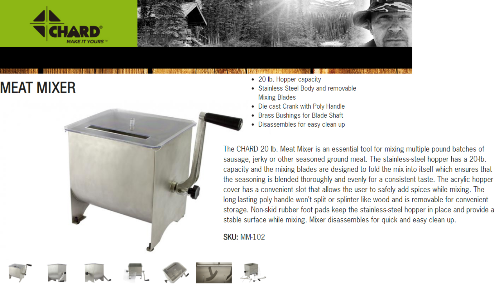 Chard CACD1023 Specifications - ManualMachine.com