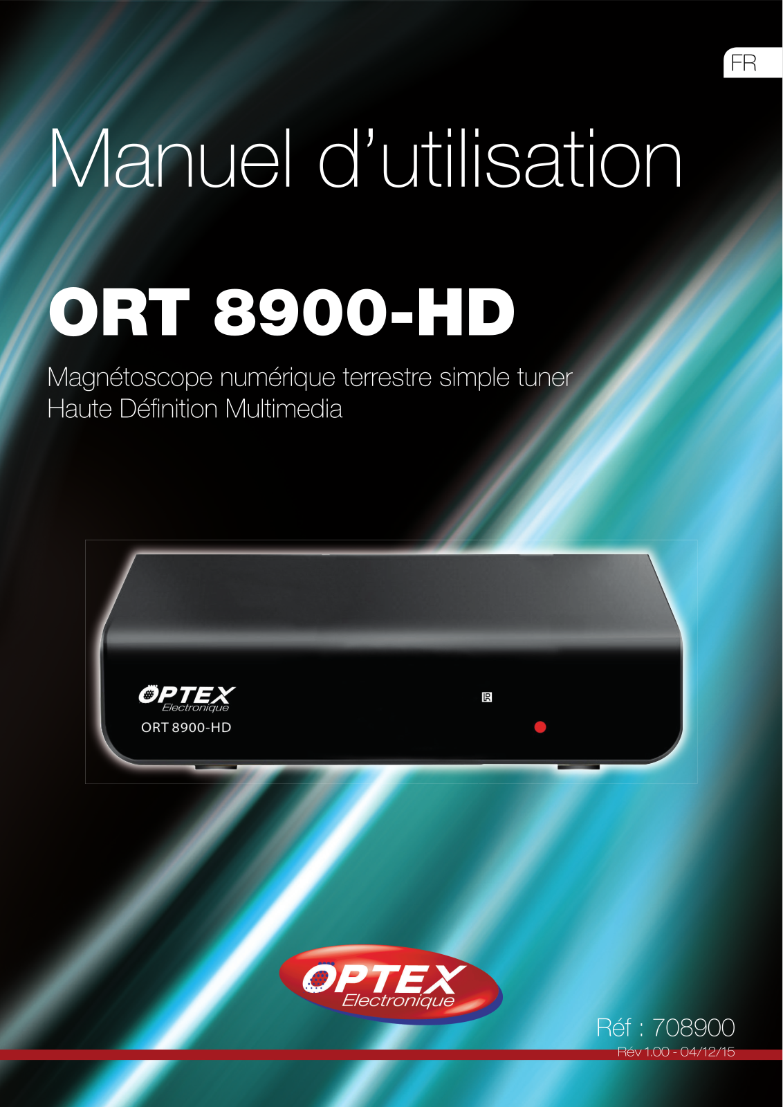 OPTEX ORT8900-HD User Manual