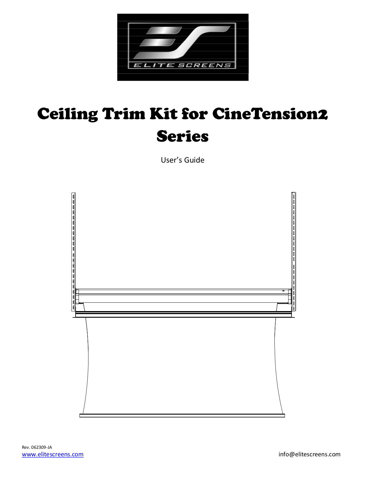 Elite Screens CineTension2 User Manual