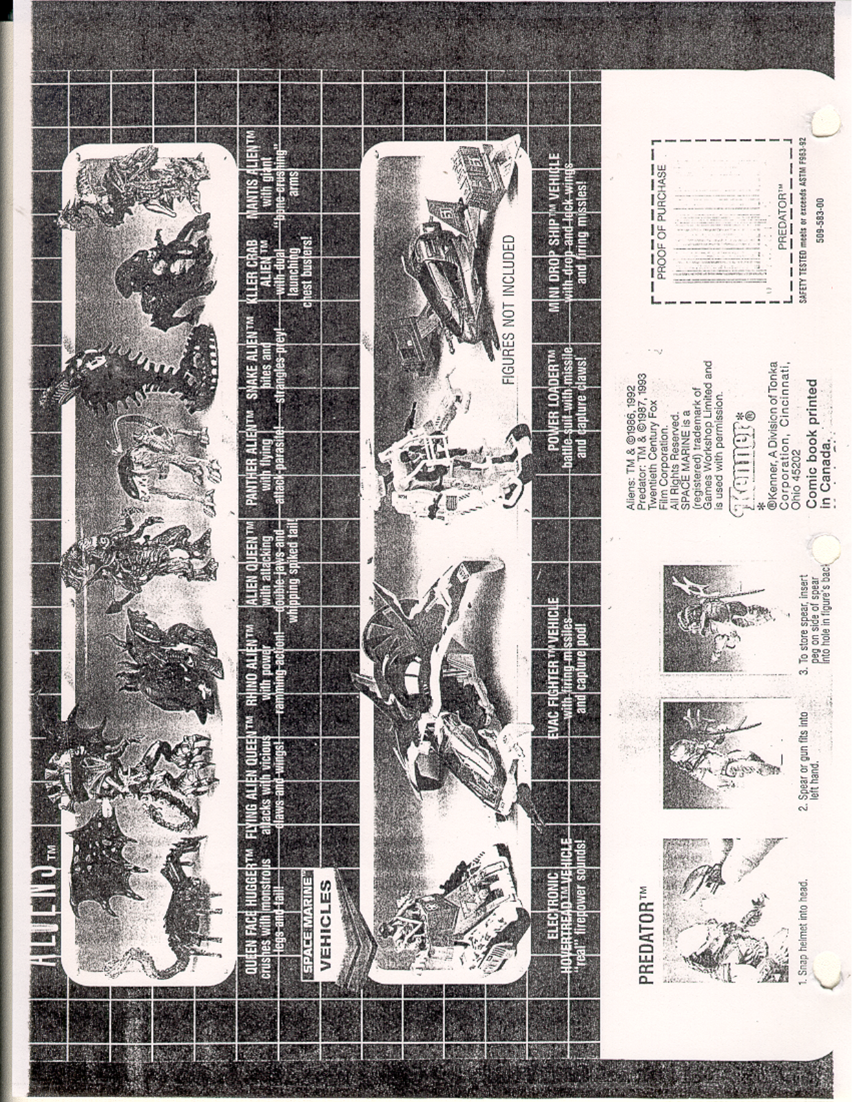 HASBRO Aliens Predator User Manual