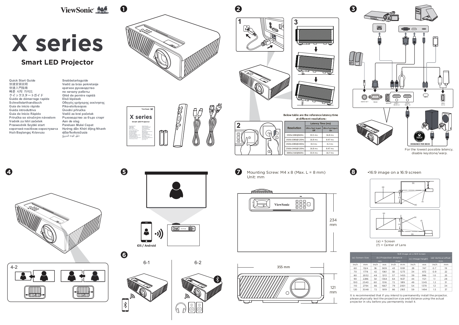 Viewsonic VS19300, VS19302, X1-4K, X2-4K Quick Start Guide - ManualMachine.com