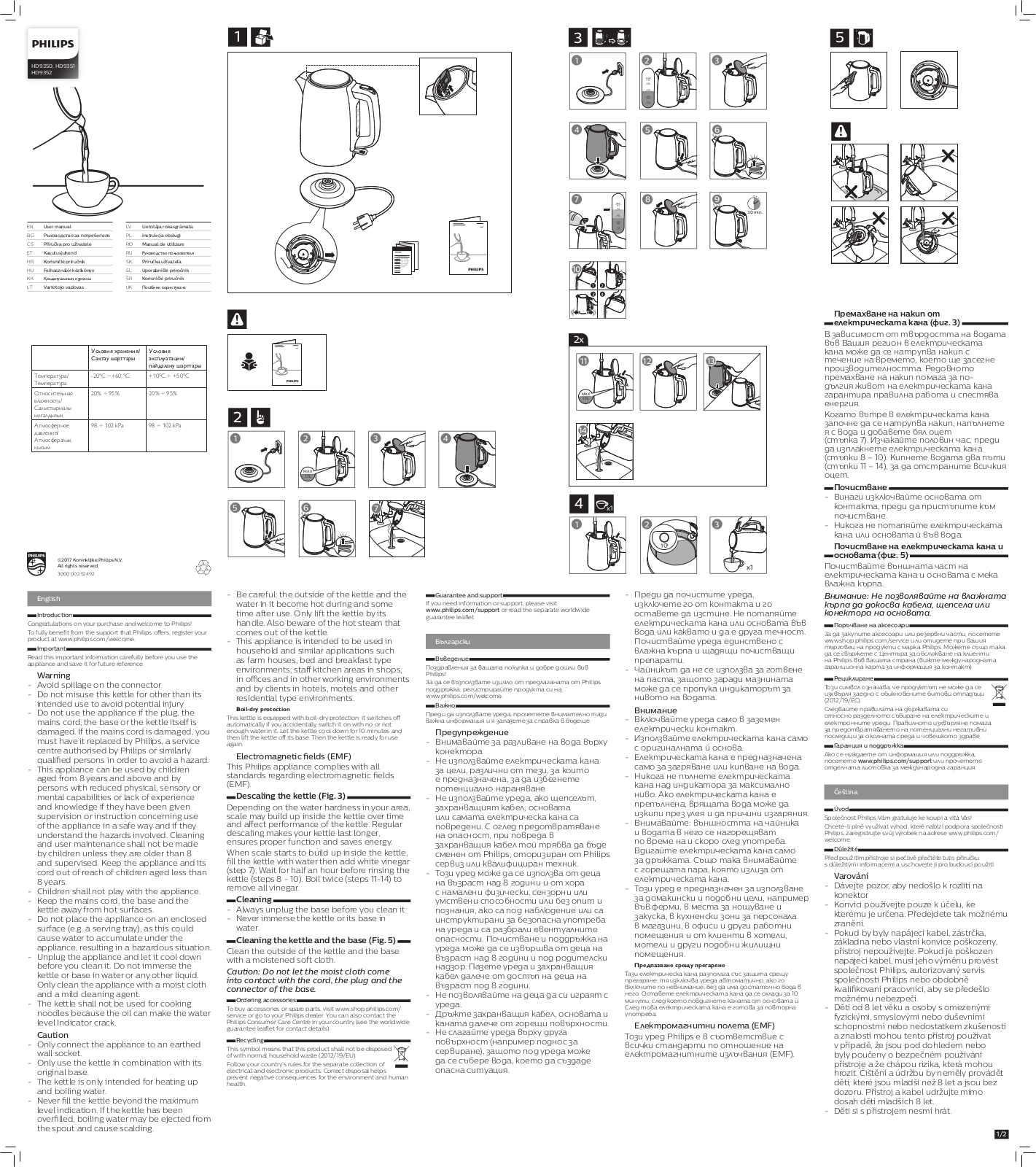 Philips HD9351 User Manual