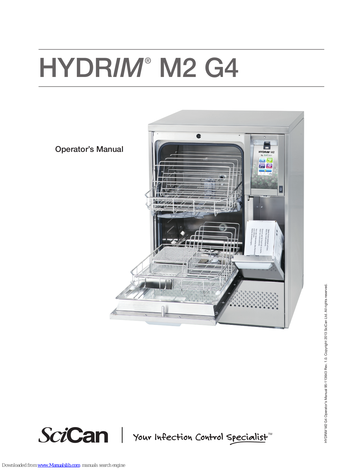 SciCan HYDRIM M2 G4 Operator's Manual