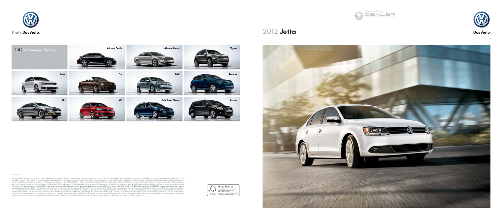 Volkswagen Jetta 2012 Owner's Manual